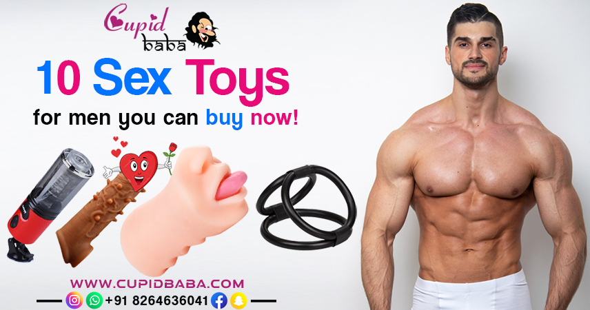 Top 10 sex toys for men you can buy now!