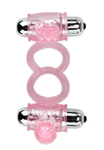 Double Vibrating Cock Ring