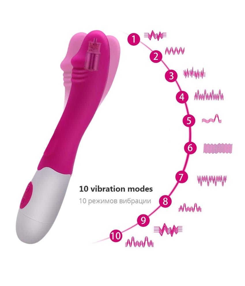10 speed G Spot Dildo Vibrator For Clitoris Vaginal Stimulation