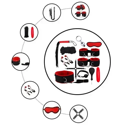 12PCS BDSM Couple Kit