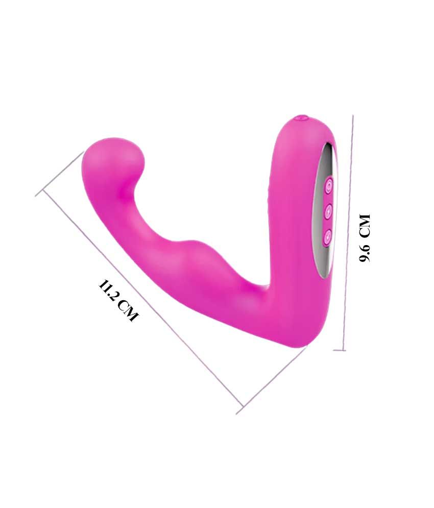 12 Speeds Prostate Massager USB Recharge & Remote Control