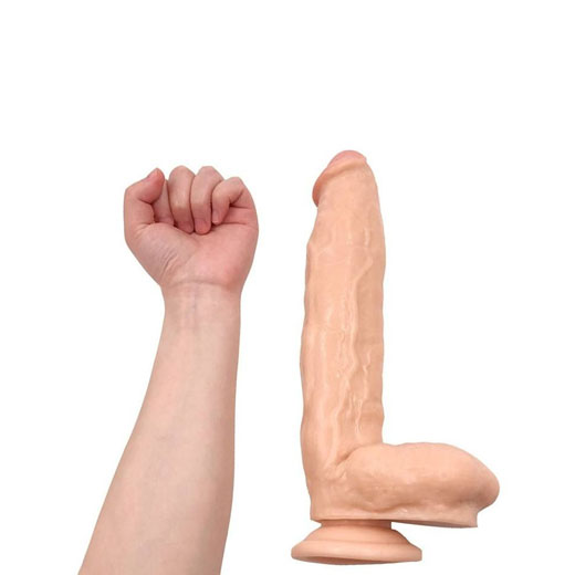 11 inch Realistic Big Dildo with Strong Suction Cup