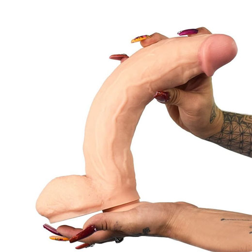 11 inch Realistic Big Dildo with Strong Suction Cup