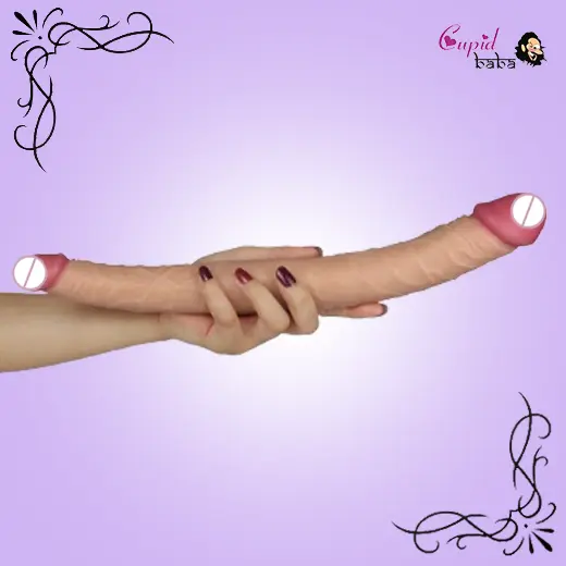 14-inch Double Ended lesbian Smooth Dildo