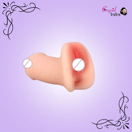 2 in 1 Male Masturbator 3D Realistic Texture Vagina and Tight Anus