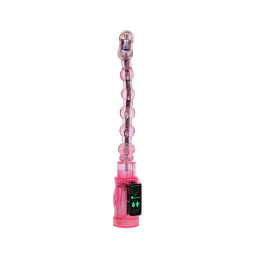 Jelly Beads Anal Plug with 6 Function Vibration