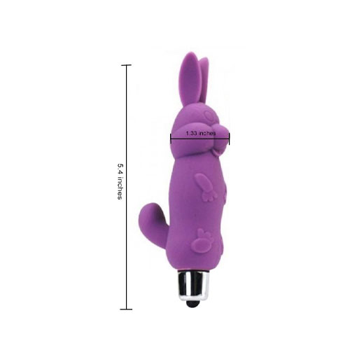 Rabbit Shape G-spot Vibrator Sex Toy