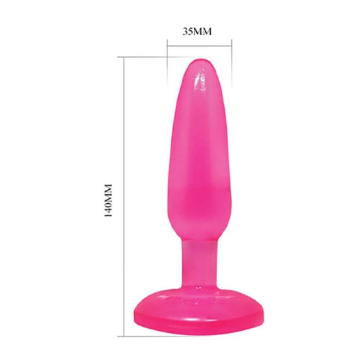 Jelly Butt Plug With Suction Cup