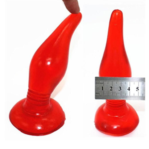 Jelly Unisex Butt Plug With Strong Sucker