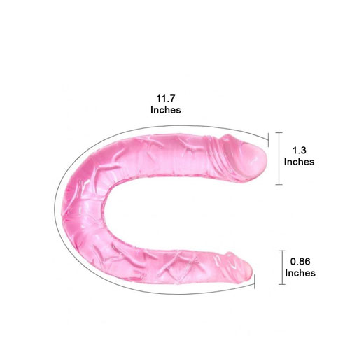 Two Heads Double Dildo Lesbian Sex Toy