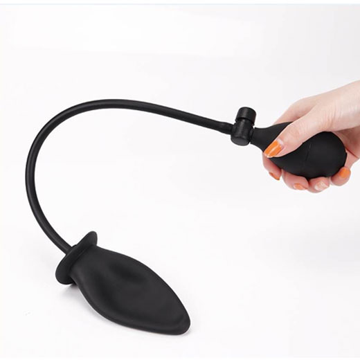 Inflatable Silicone Anal Plug