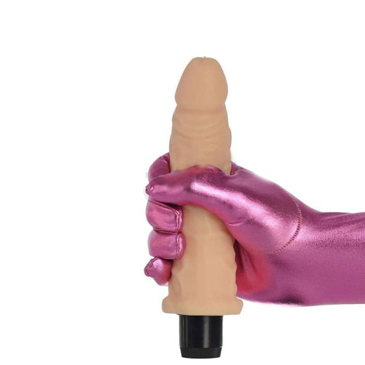 Cyberskin Stud Vibrator Dildo