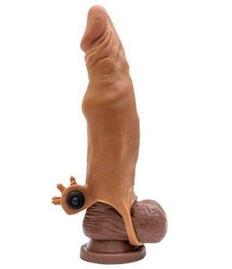 2 Extra Inches Vibrating Penis Sleeve