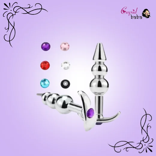 3 Beads Stainless Steel Anal plug