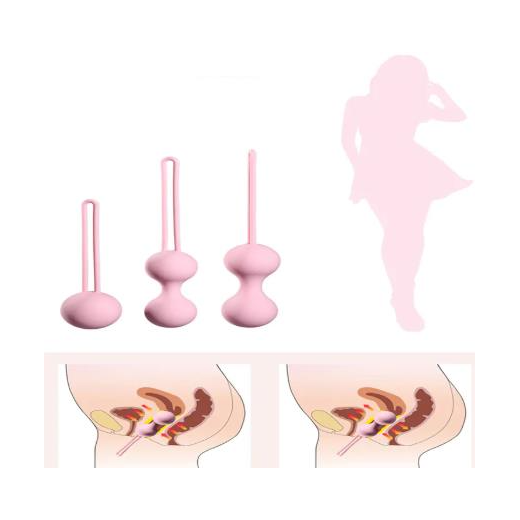3 Piece Set Exercise Kegel Balls