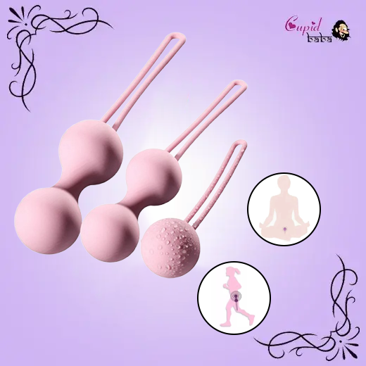 3 Piece Set Exercise Kegel Balls