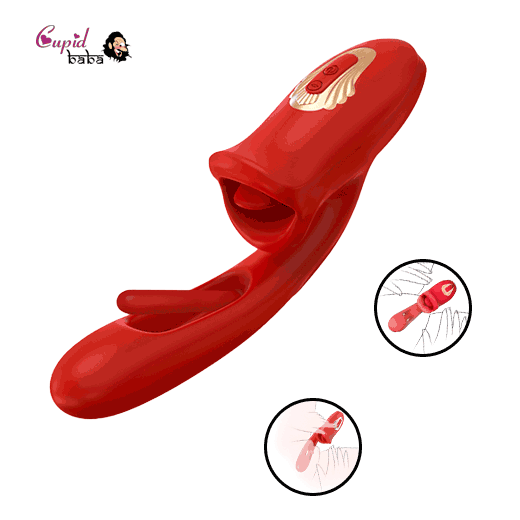 3-in-1 Lip Tongue Clit Vibrator