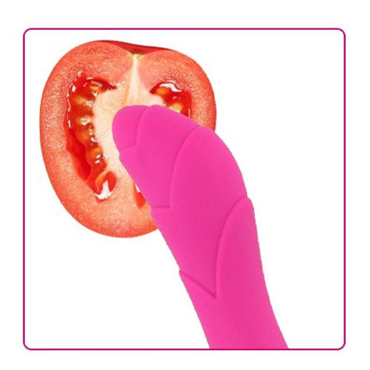 Rose Designed Mini Pink Vibrator Massager