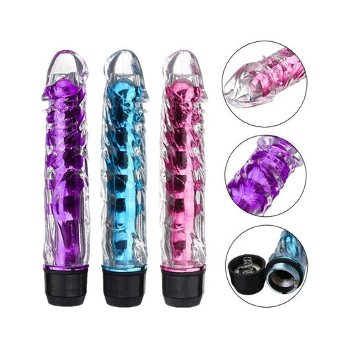 Multi Speed Soft Jelly Stick Vibrator