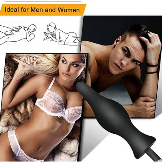 Expand Inflatable Anal Plug