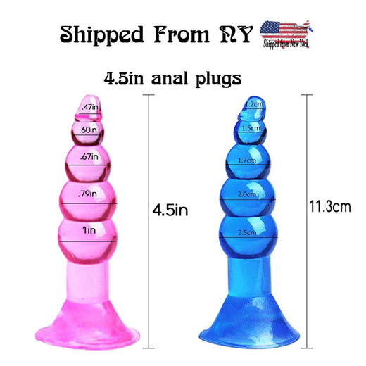 Flexible Jelly Anal Butt Plug