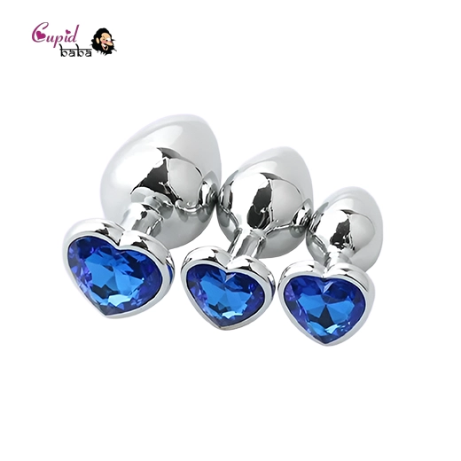 3Pcs Heart Shaped Anal Training Kit