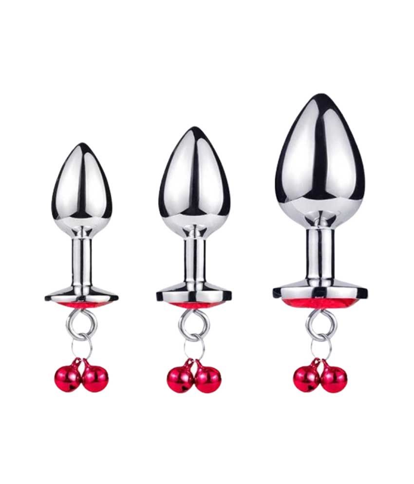 3 Pcs Anal Plug Trainer Kit for Beginners to advance