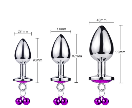 3 Pcs Anal Plug Trainer Kit for Beginners to advance