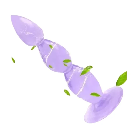 3 Bead Anal Plug Soft Jelly
