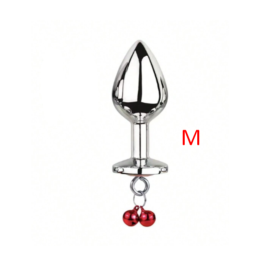 3 Pcs Luxury Round Shaped Anal Butt Plug With Clamps