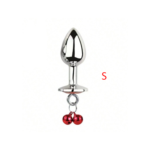 3 Pcs Luxury Round Shaped Anal Butt Plug With Clamps