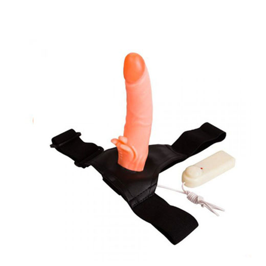 Hollow Strap-on Dildo with Attached Vagina