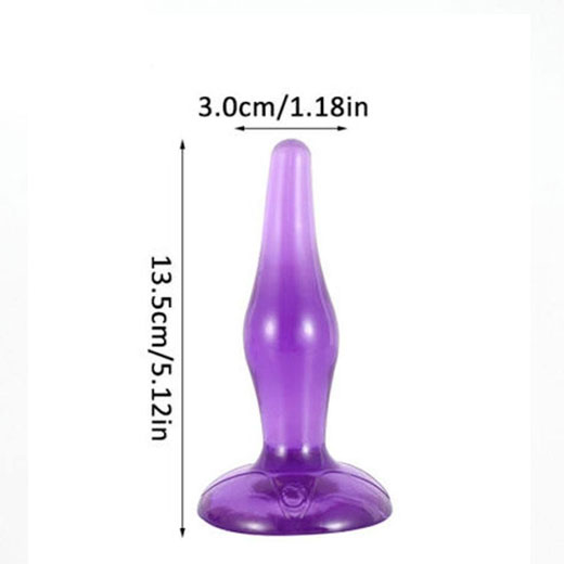 Silicone Big Ass Plug Beads with Strong Suction Cup