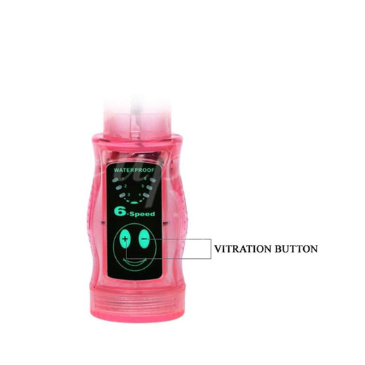 Jelly Beads Anal Plug with 6 Function Vibration