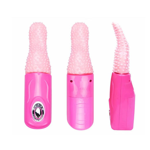 Waterproof Ultra-quiet Tongue Shape Vibrator Massager