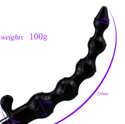 5 Beads Butt Plug Anal Vibrator