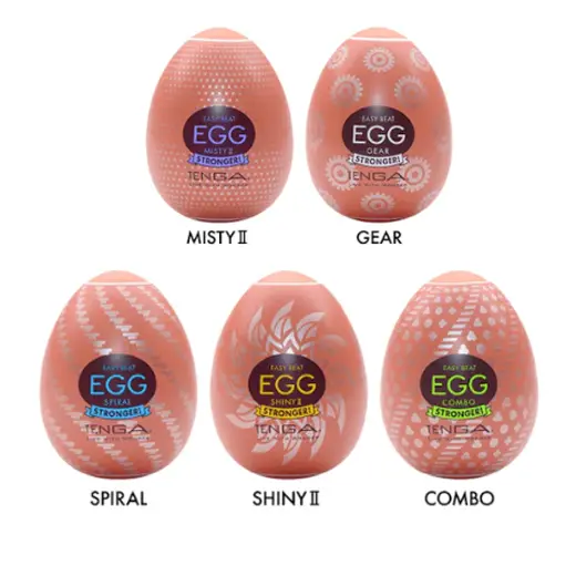 5 PCS Tenga Easy Beat Egg Masturbator