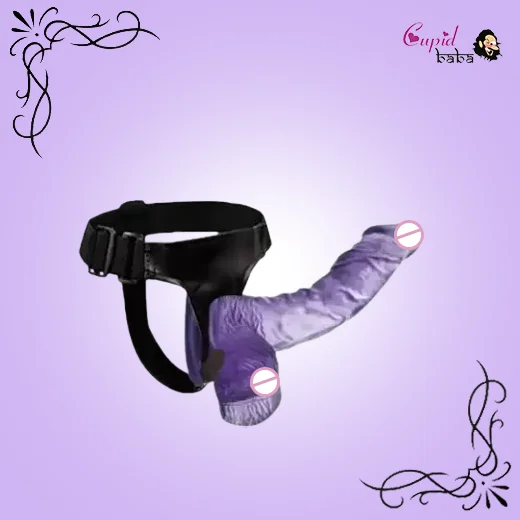 6.5 Blue Strong Suction With Balls Strap on Dildo