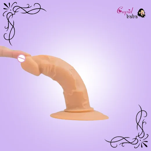 6 Inch Strong Suction Dildo Without Balls