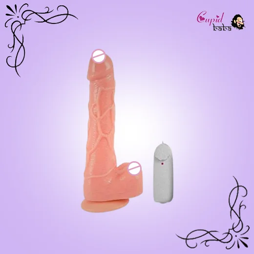 6.5 Inch Vibrating Suction Cup Dildo