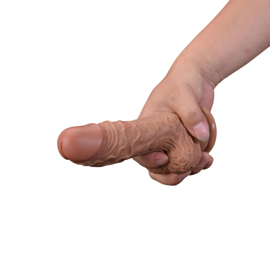 6.5 Inch Silicone Suction Dildo