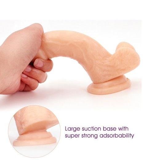 Realistic Penis dildo with Suction Base