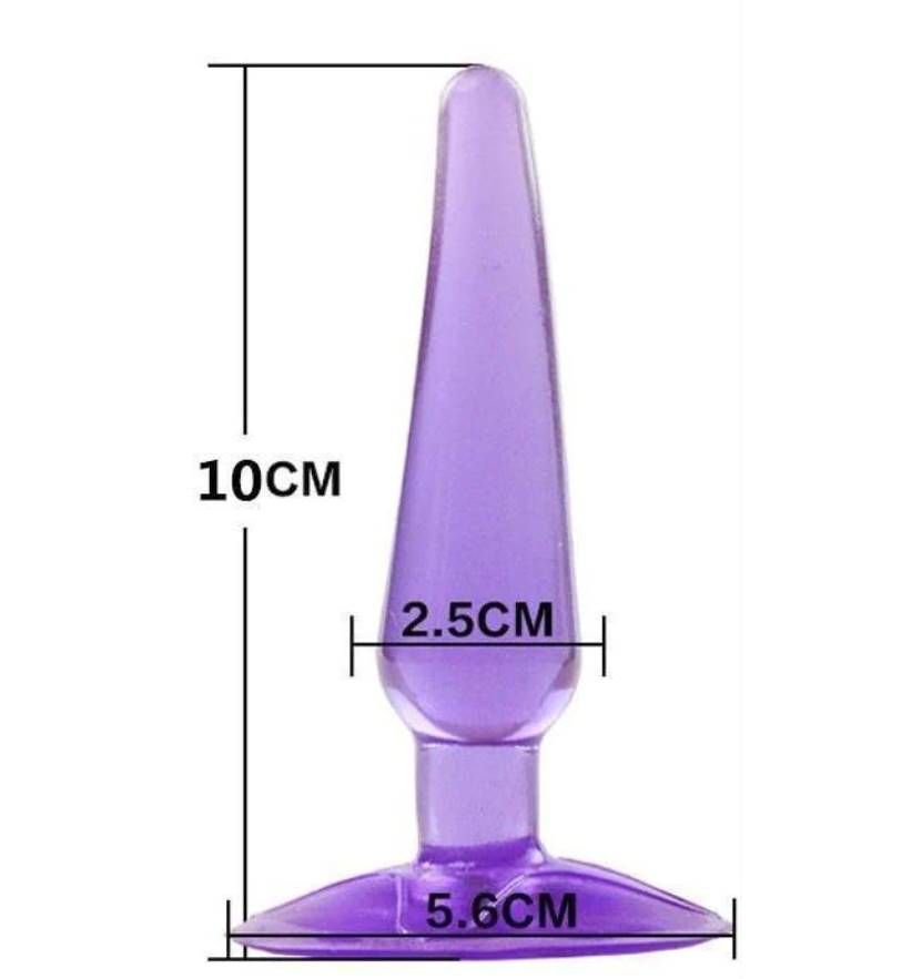 6 Piece Silicone Butt Plug Anal Training Kit