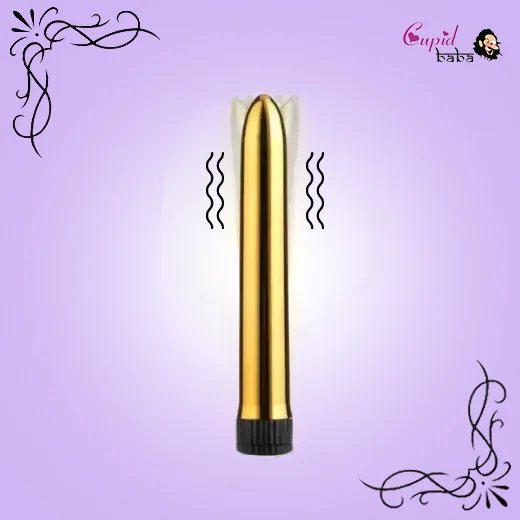 7 Inch Golden Shinny Vibrators
