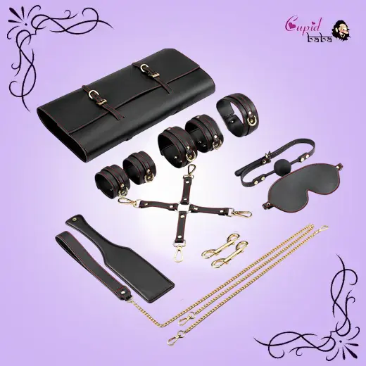 7 Pcs New Luxury Bdsm Kit