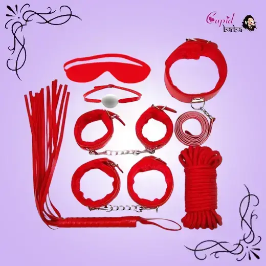 7 Piece Kit For women (Red/Black Color)