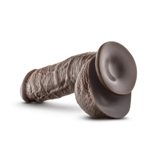 7.5 Inch Realistic Choco Dildo With Strong Suction Base