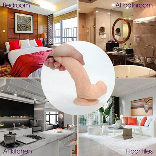 Realistic Penis dildo with Suction Base