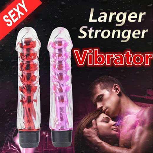 Multi Speed Soft Jelly Stick Vibrator