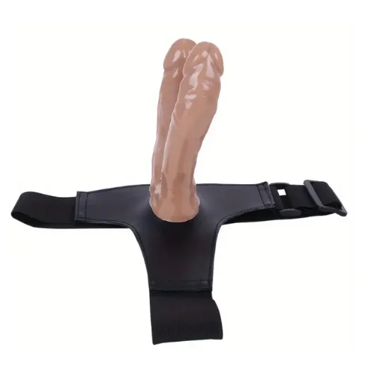 7 Inch Realistic Double Ended Dildo With Belt